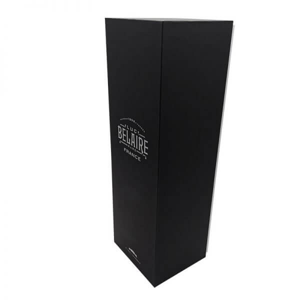 Foam fitment for one bottle alcohol drink rigid soft touch packaging box - Image 3